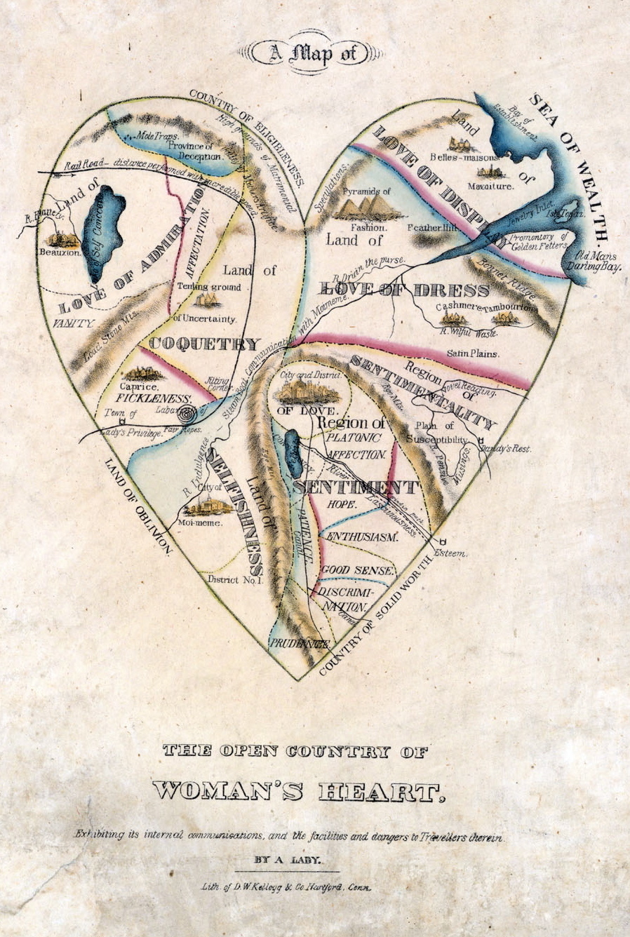 Карта на женското сърце